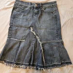 Women's denim skirt